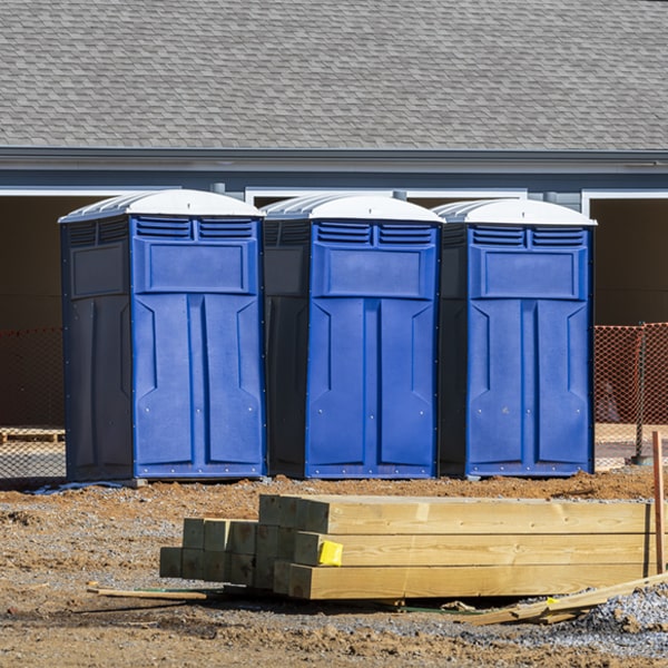 how many porta potties should i rent for my event in Fredericksburg Indiana